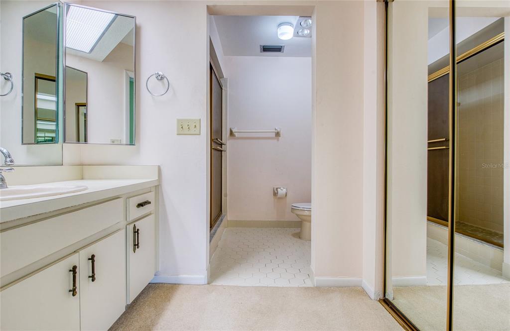 700 Starkey Road, Unit 1145 Largo, FL 33771 - Photo 26 of 63 a bathroom with a sink and a mirror