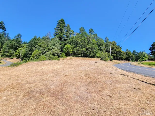 a view of an outdoor space and a yard
