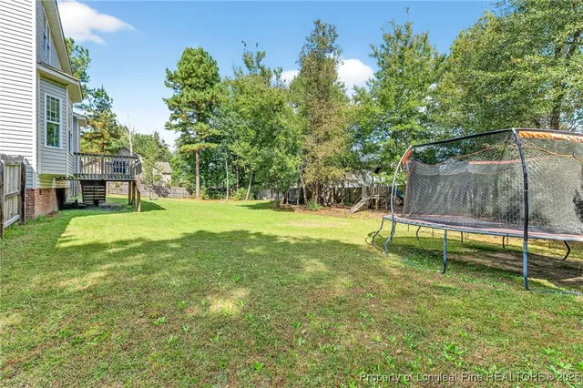 a view of a park with a slide