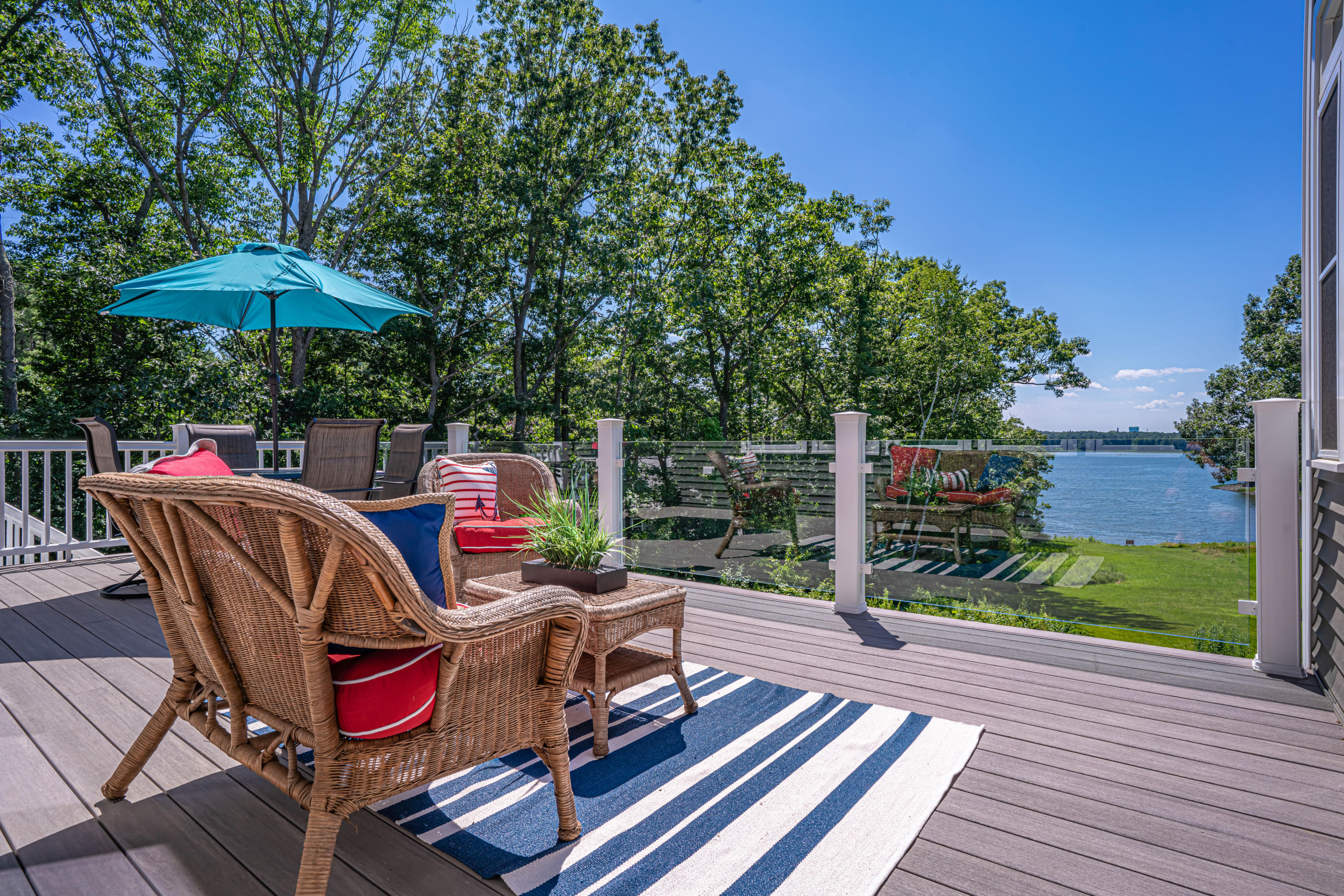 23 Hiltons Run Kittery Point, ME 03905 - Photo 1 of 50 Back deck view of Spruce Creek