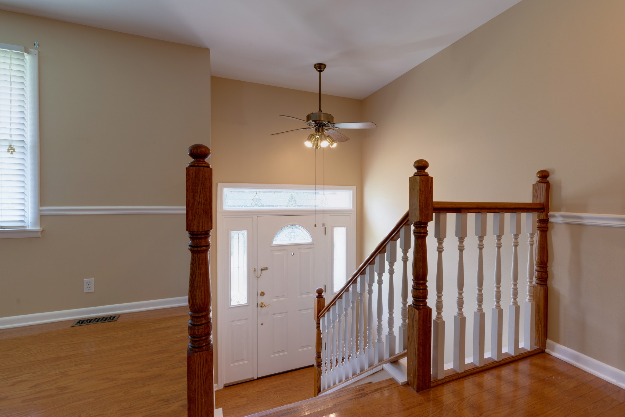 508 Ridgemont Drive Dickson, TN 37055 - Photo 6 of 44 a view of a hallway with a chandelier