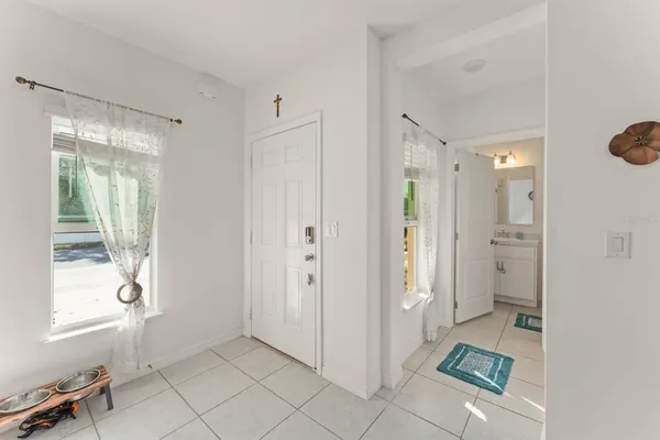 a bathroom with a shower and a tub