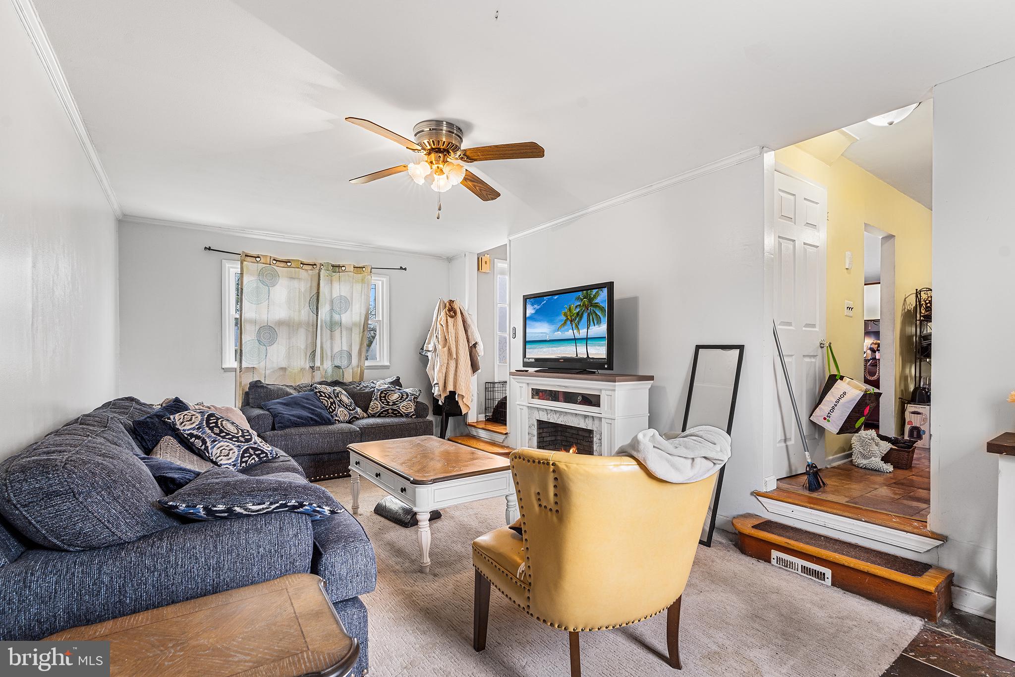 80 Nancy Lane Ewing, NJ 08638 - Photo 11 of 33 a living room with furniture and a flat screen tv