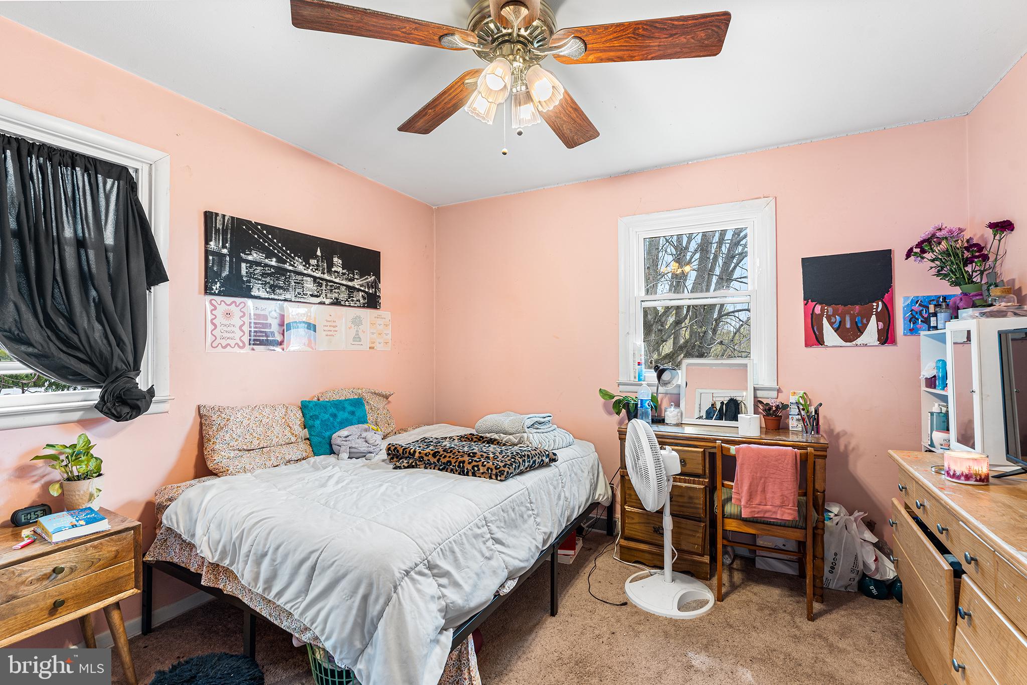 80 Nancy Lane Ewing, NJ 08638 - Photo 26 of 33 a bedroom with a bed and a desk