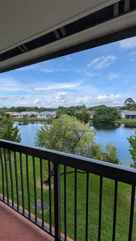 a city view from a balcony