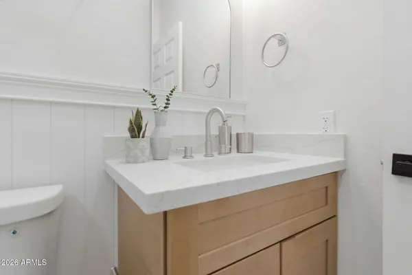 a bathroom with a sink and a toilet
