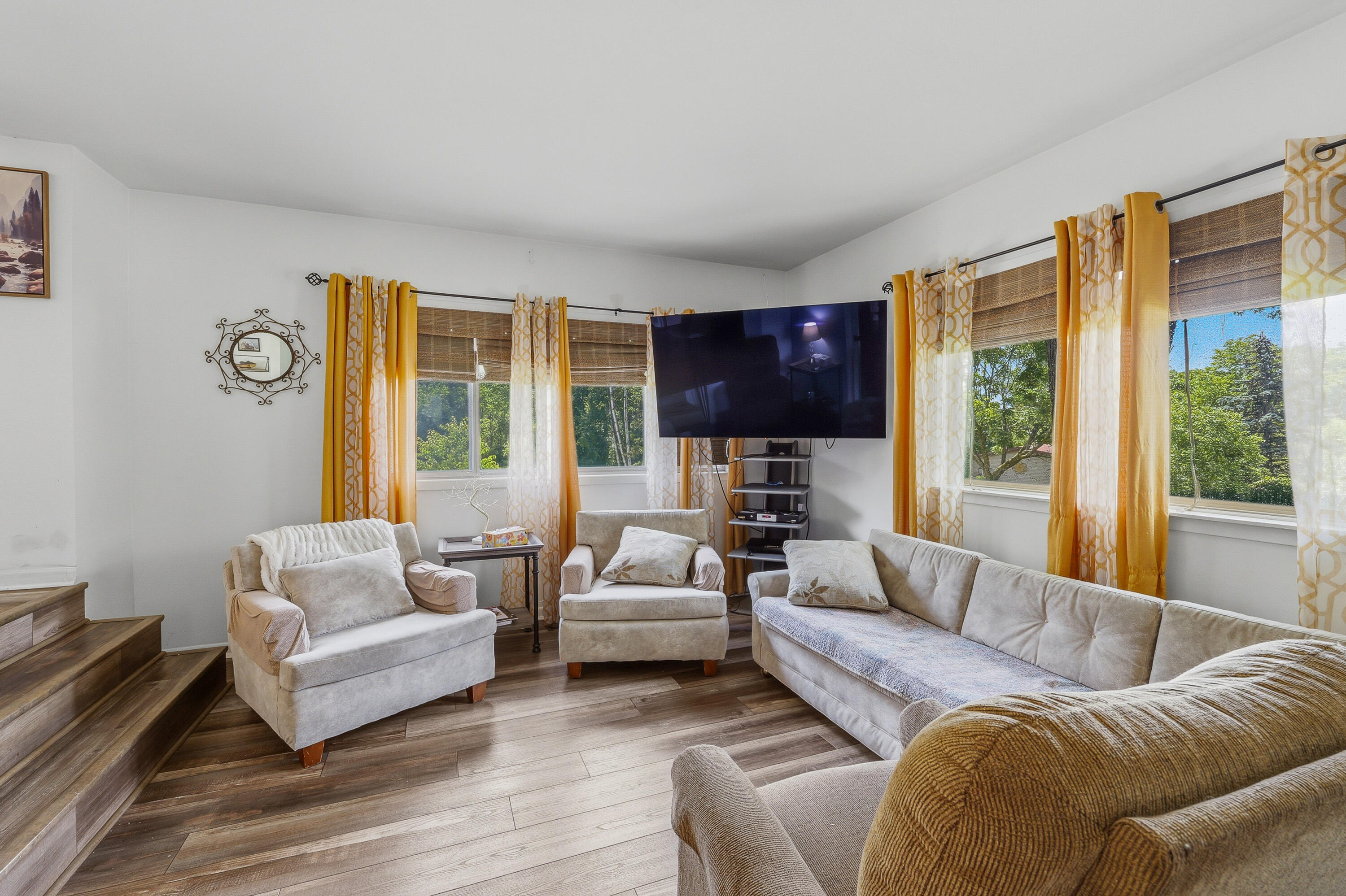 W6467 Birch Tree Road Plymouth, WI 53073 - Photo 7 of 35 Living Room