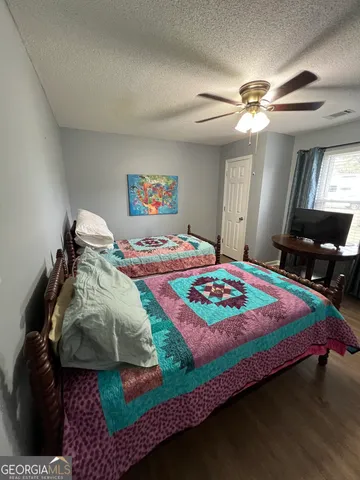 a view of a yard with an outdoor space