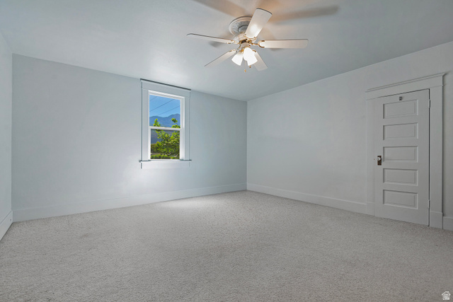 178 17th Street Ogden, UT 84404 - Photo 20 of 29 Spacious room featuring light-colored walls and soft carpeting
