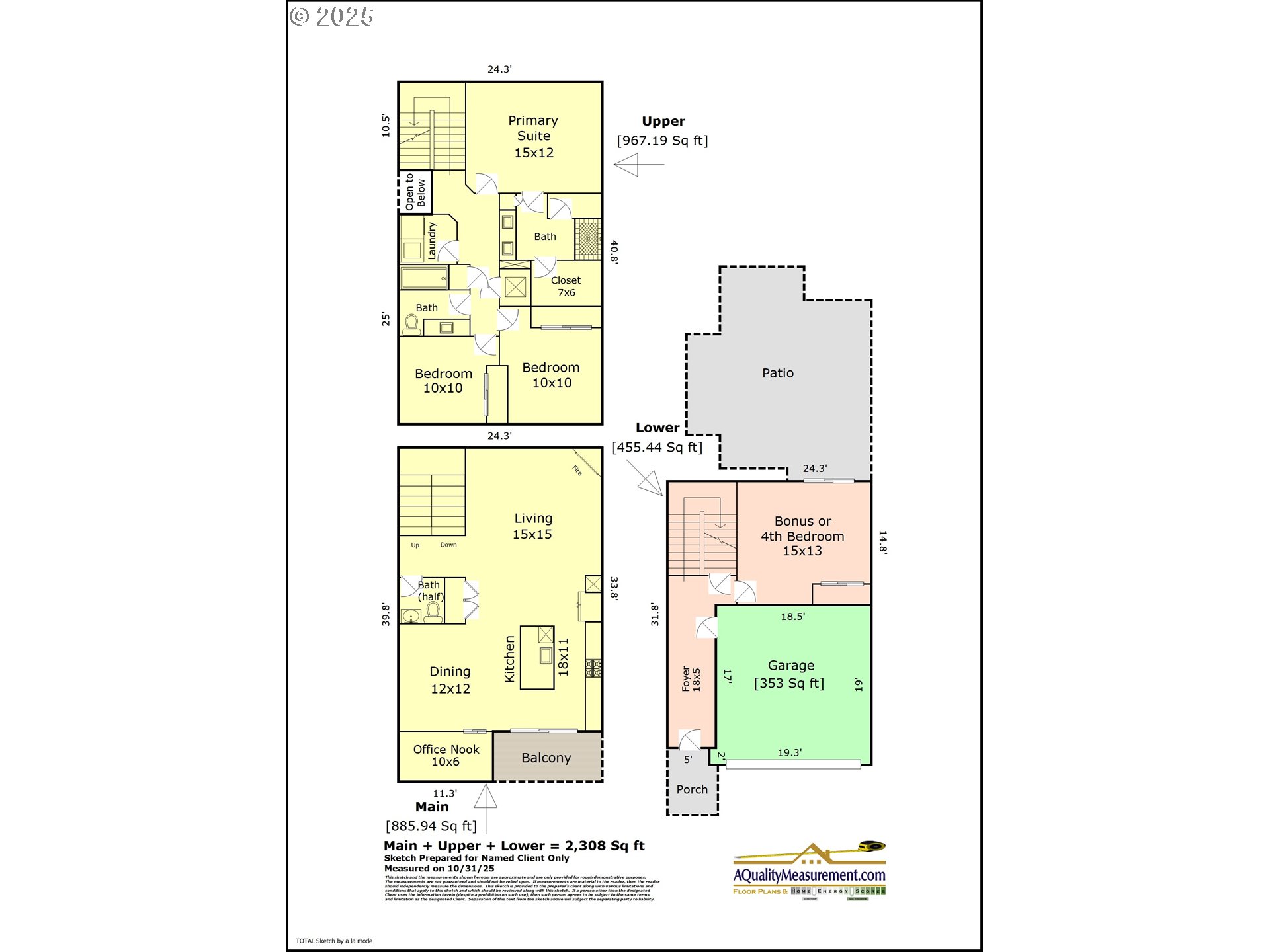 961 Southwest Stellar Terrace Beaverton, OR 97005 - Photo 2 of 25 a picture of a floor plan