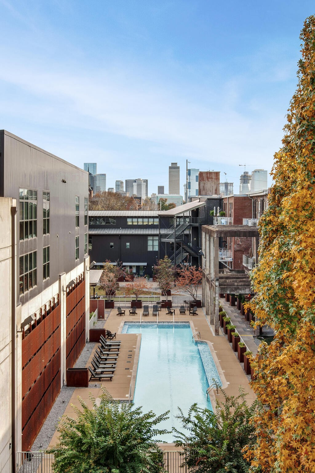 1400 Rosa L Parks Boulevard, Unit 216 Nashville, TN 37208 - Photo 24 of 29 a city view with tall buildings