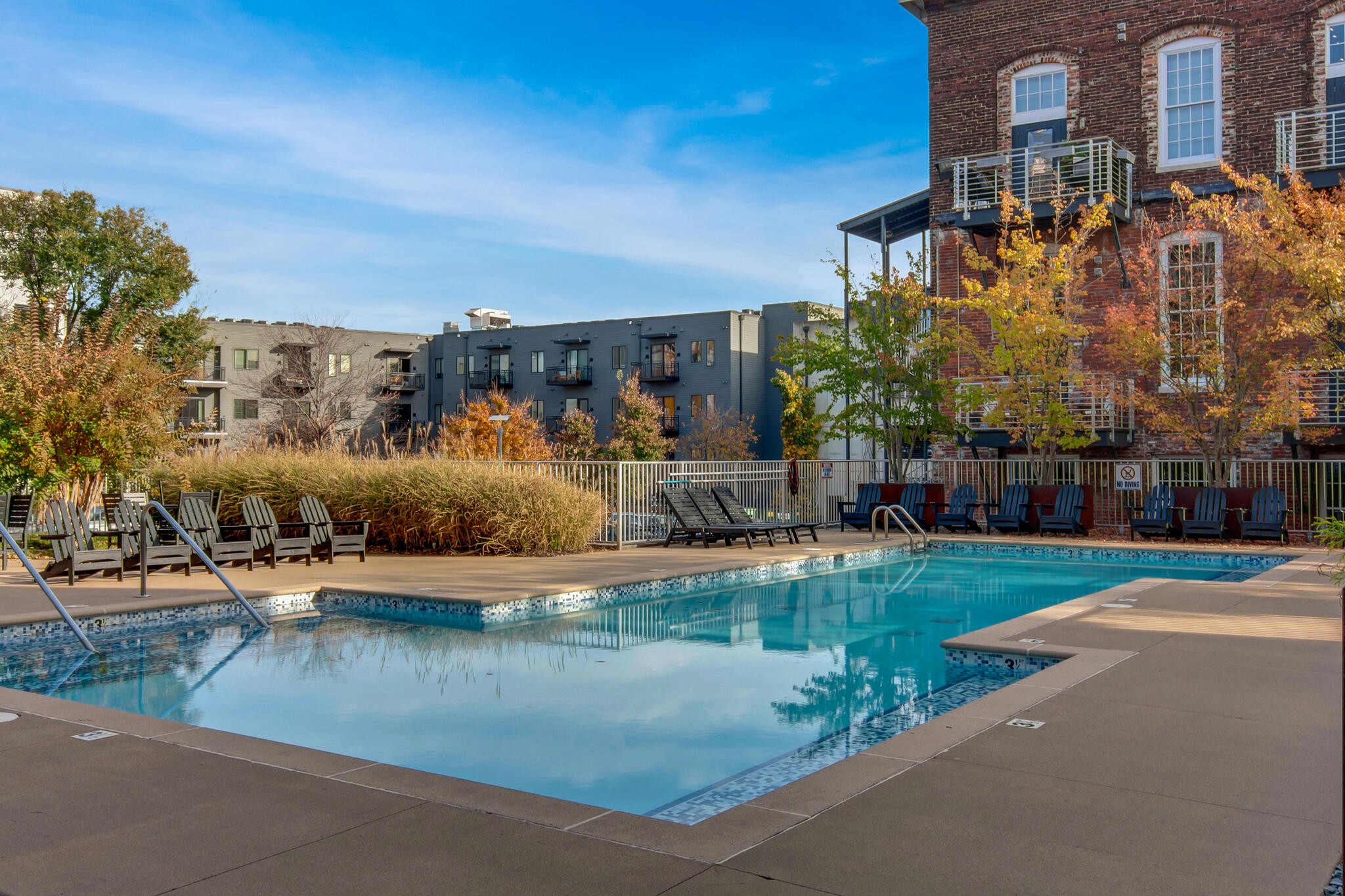 1400 Rosa L Parks Boulevard, Unit 216 Nashville, TN 37208 - Photo 26 of 29 a view of a lake with a building in the background