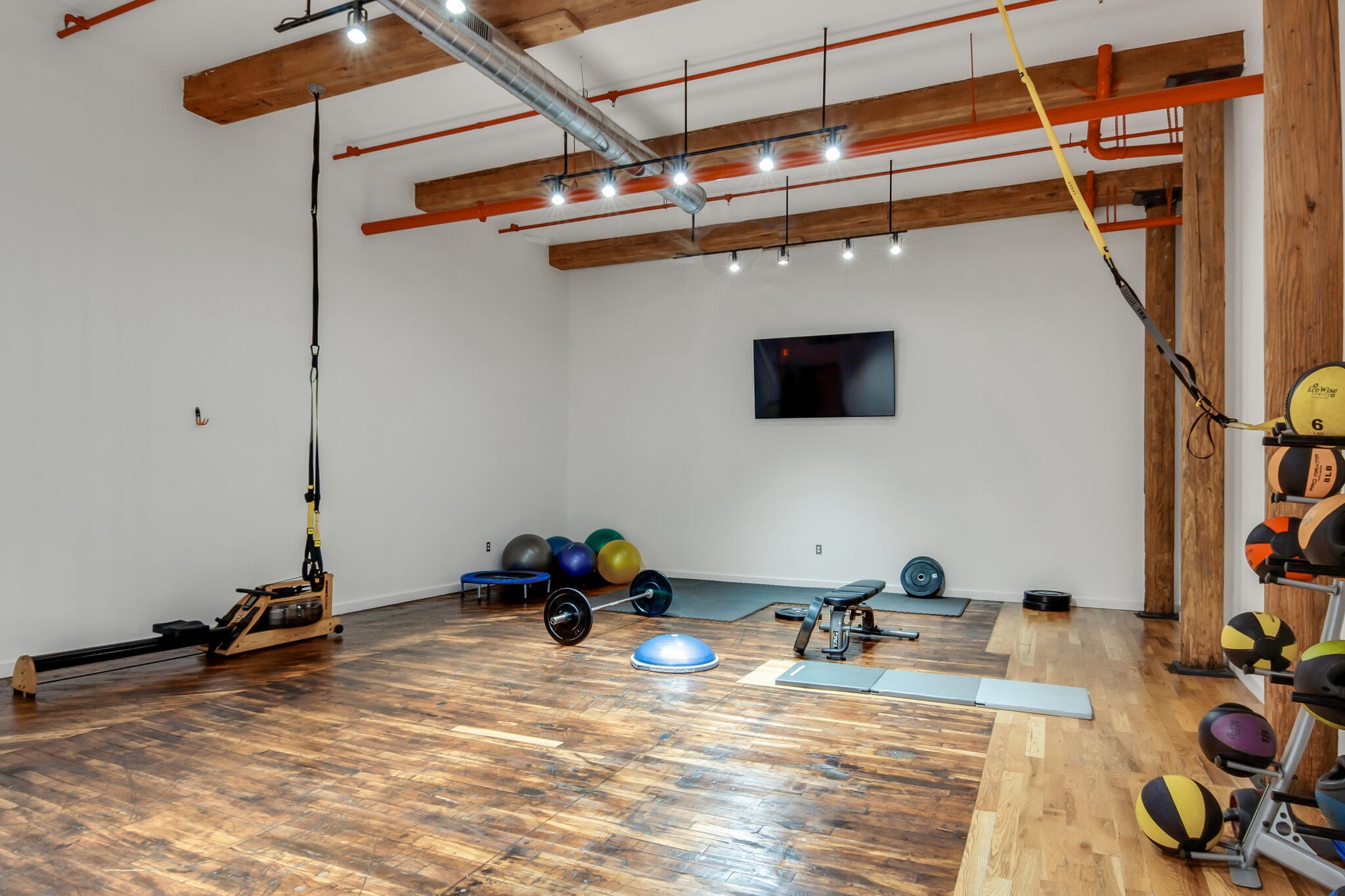 1400 Rosa L Parks Boulevard, Unit 216 Nashville, TN 37208 - Photo 28 of 29 a view of a room with gym equipment