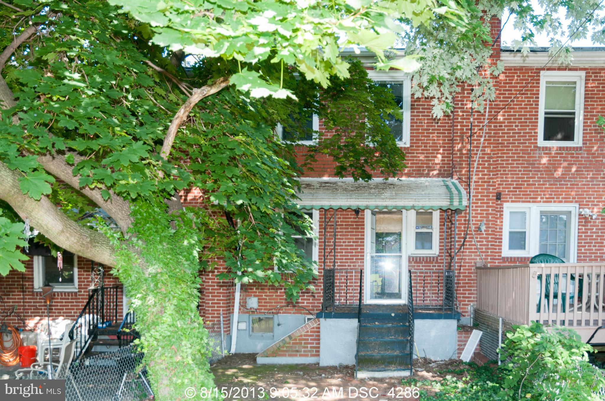 3661 Greenvale Road Baltimore, MD 21229 - Photo 12 of 12 Exterior (Rear)