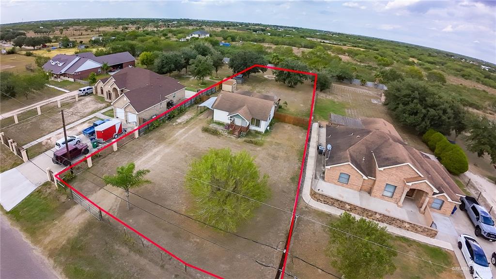 15002 Davis Road Edcouch, TX 78538 - Photo 29 of 33 an aerial view of a house with a garden