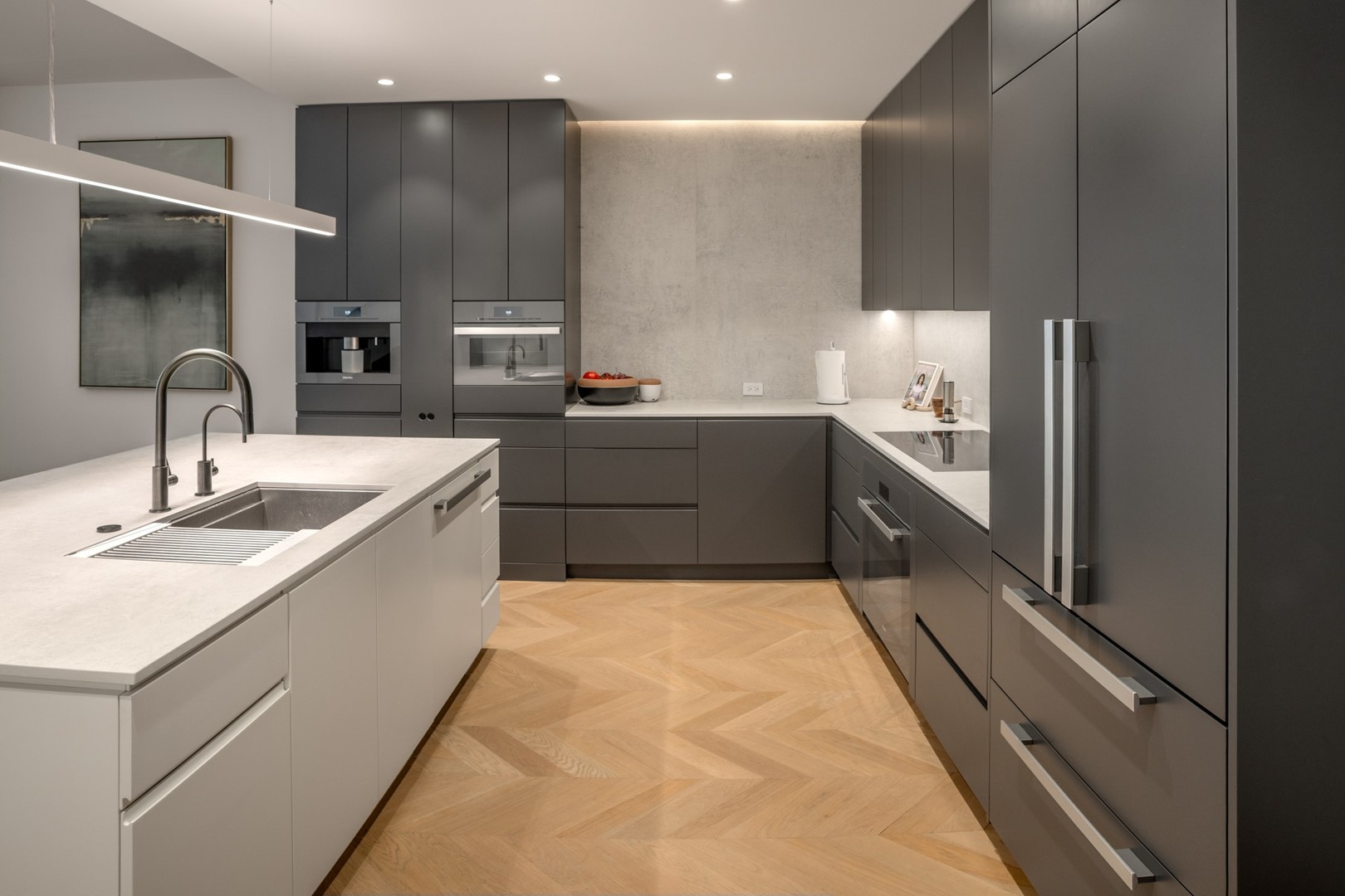 1917 South Calumet Avenue Chicago, IL 60616 - Photo 11 of 41 a large kitchen with a sink and dishwasher