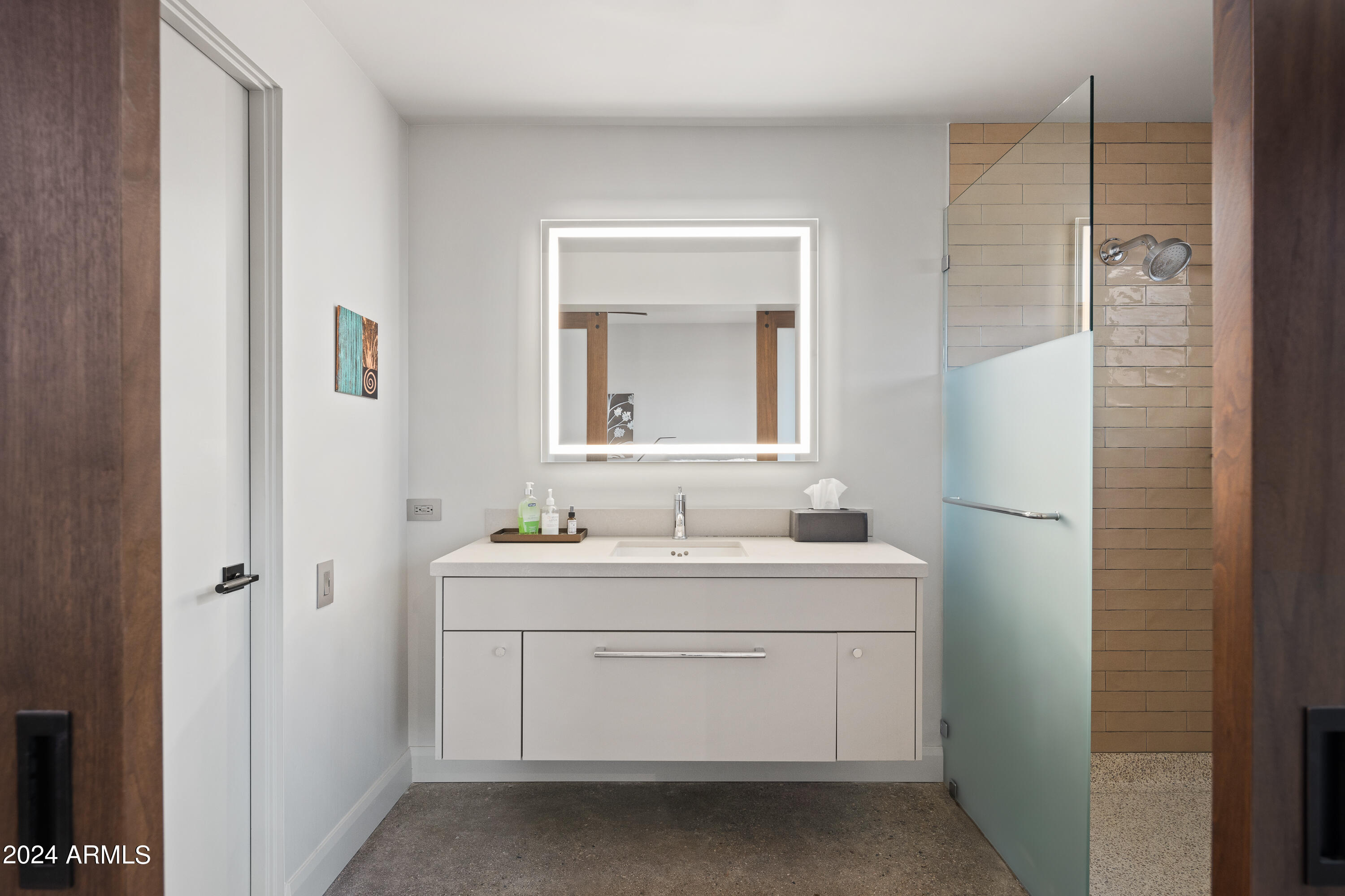 15310 North Sandy Bluff Road Fort McDowell, AZ 85264 - Photo 36 of 58 a bathroom with a sink a toilet and mirror