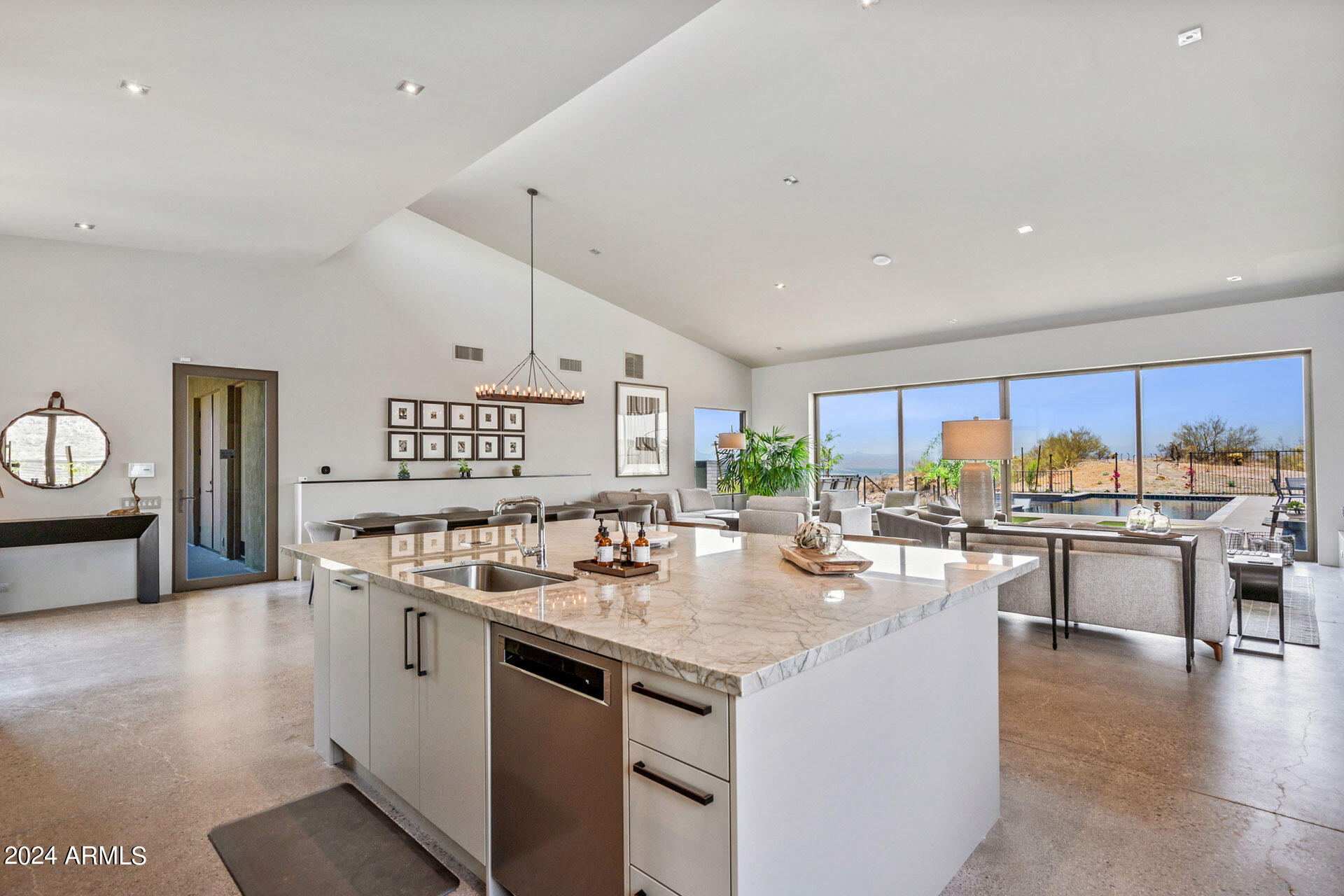 15310 North Sandy Bluff Road Fort McDowell, AZ 85264 - Photo 10 of 58 a kitchen with a stove and cabinets