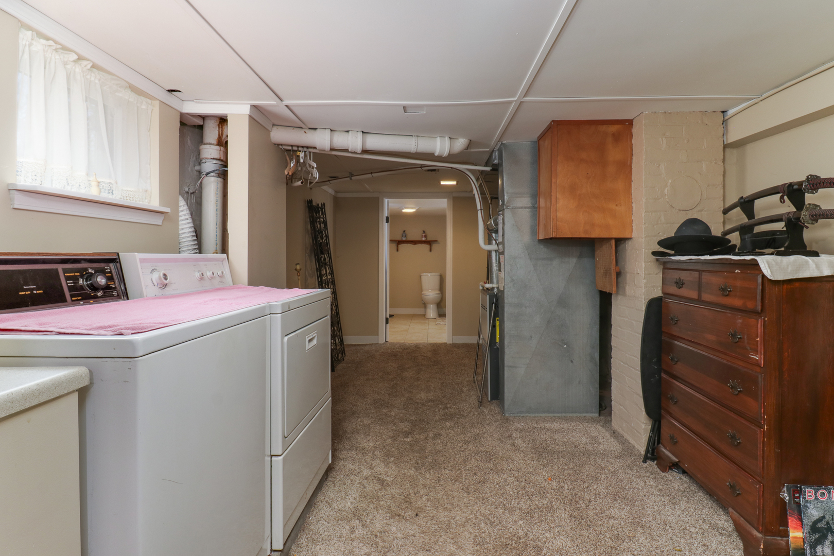 706 Vale Street Bloomington, IL 61701 - Photo 26 of 46 a utility room with dryer and washer