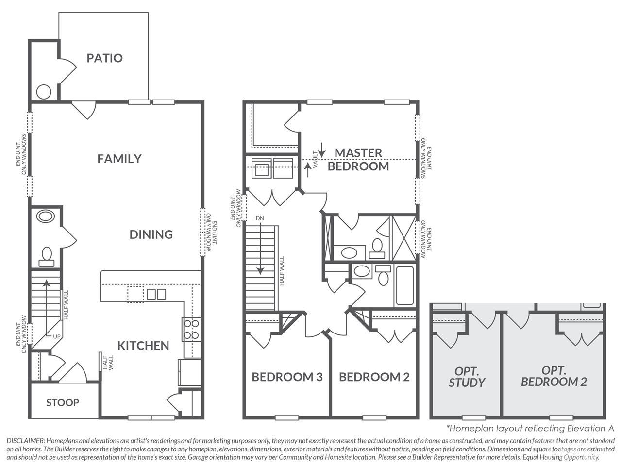 8864 Commons Townes Drive, Unit 52 Raleigh, NC 27616 - Photo 16 of 16 Floor Plan