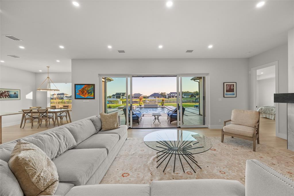 1532 Laguna Bay West Azle, TX 76020 - Photo 3 of 40 a living room with furniture and a large window