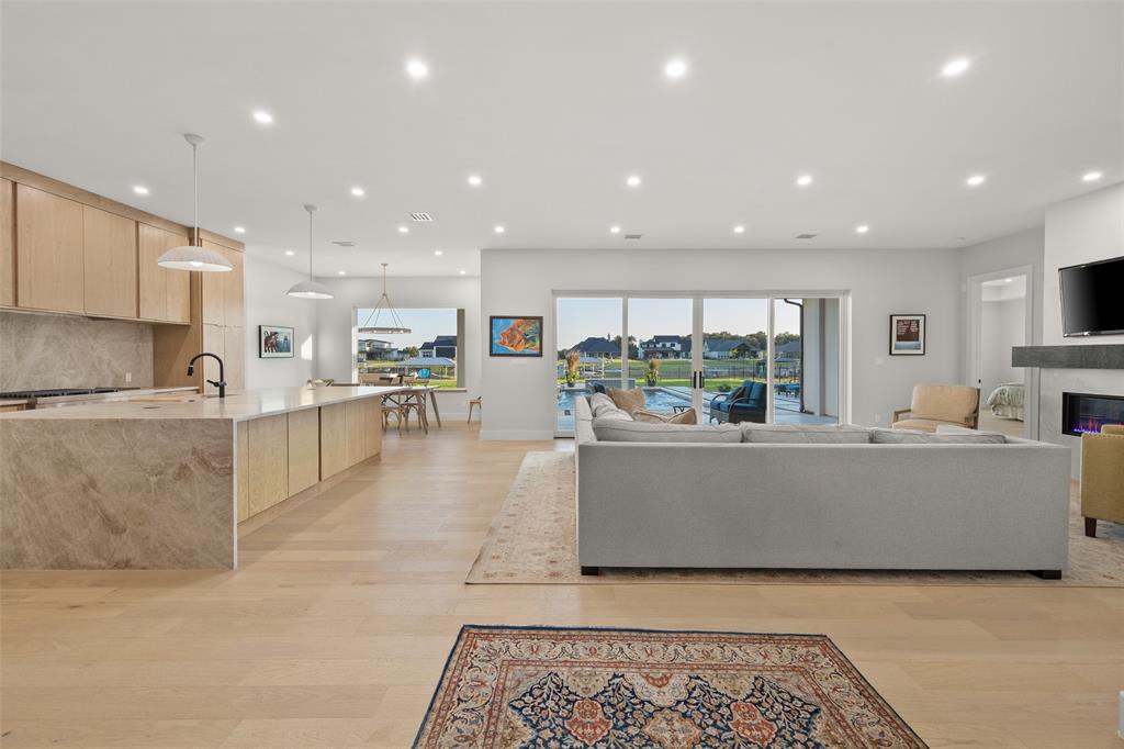 1532 Laguna Bay West Azle, TX 76020 - Photo 8 of 40 a living room with furniture and a large window