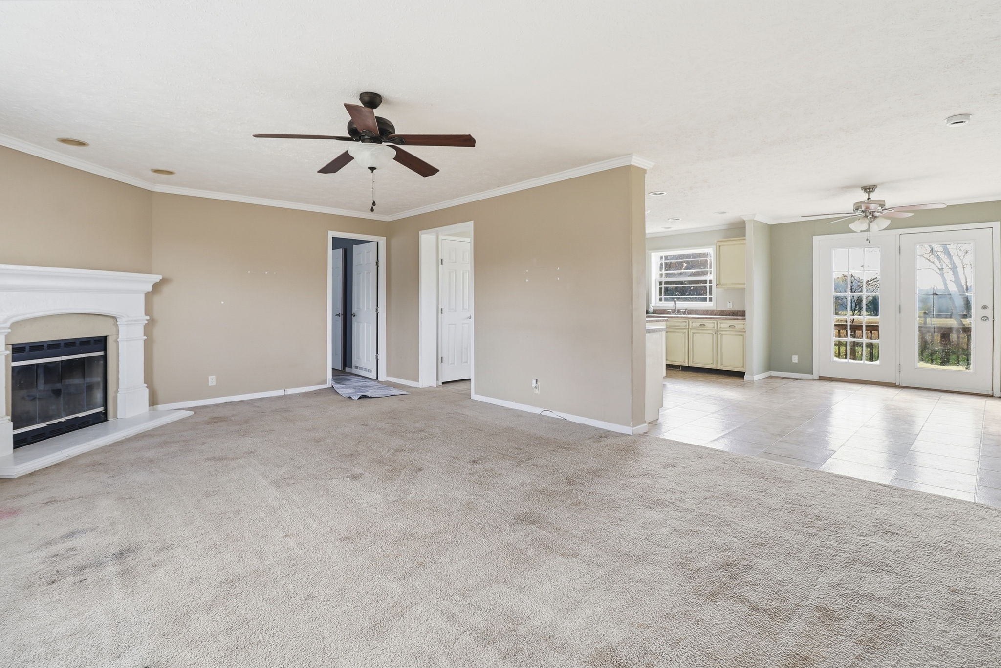 166 Carlton Road Chapel Hill, TN 37034 - Photo 9 of 27 a view of an empty room with a fireplace