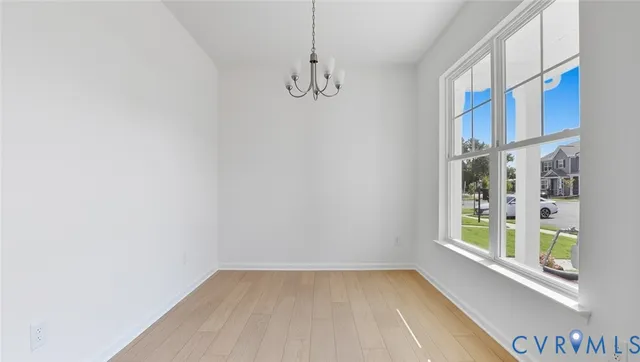 a view of an empty room with window