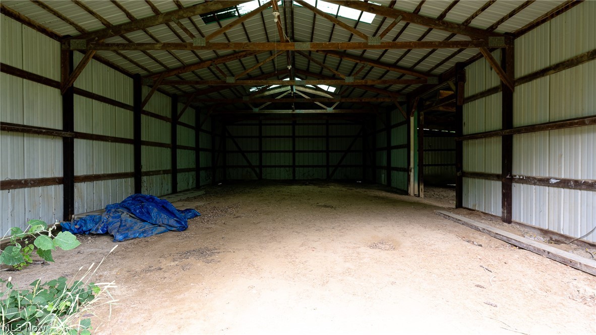 876 Ridge Road Hinckley, OH 44233 - Photo 29 of 35 pole barn interior