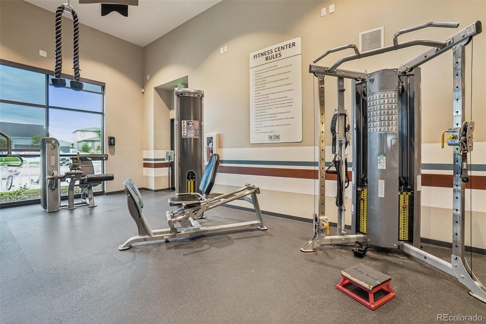 12541 Lake View Street Firestone, CO 80504 - Photo 45 of 50 a view of a room with gym equipment