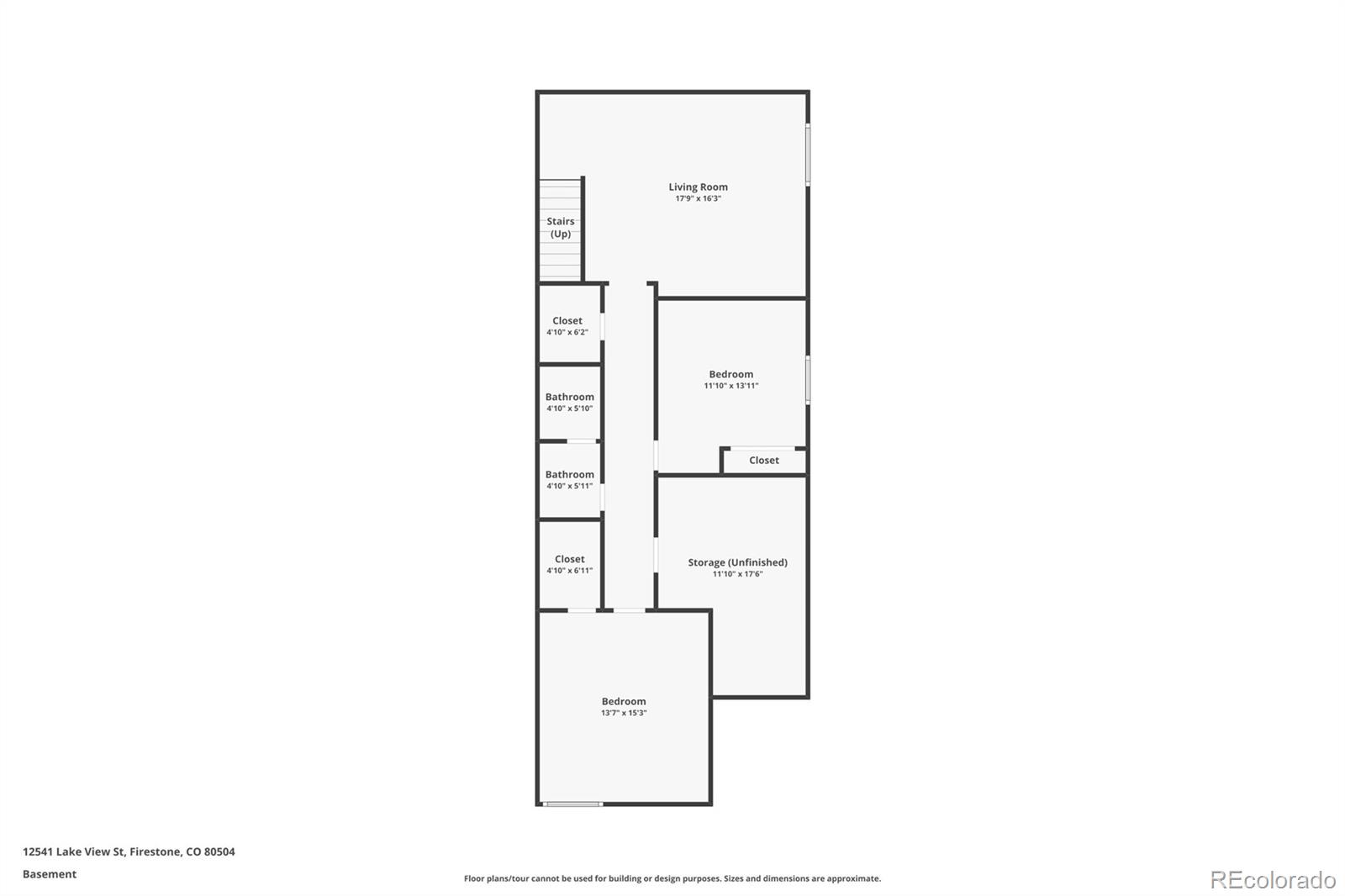 12541 Lake View Street Firestone, CO 80504 - Photo 50 of 50 a picture of a floor plan