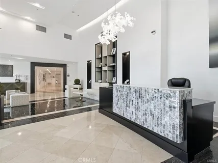 a view of a building with many windows