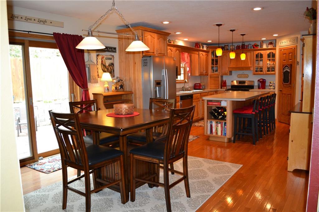 150 Adams Road Kittanning, PA 16201 - Photo 2 of 25 Large, well lit eat in kitchen. 7 foot island has room for 4 stools. Great for quick dining.