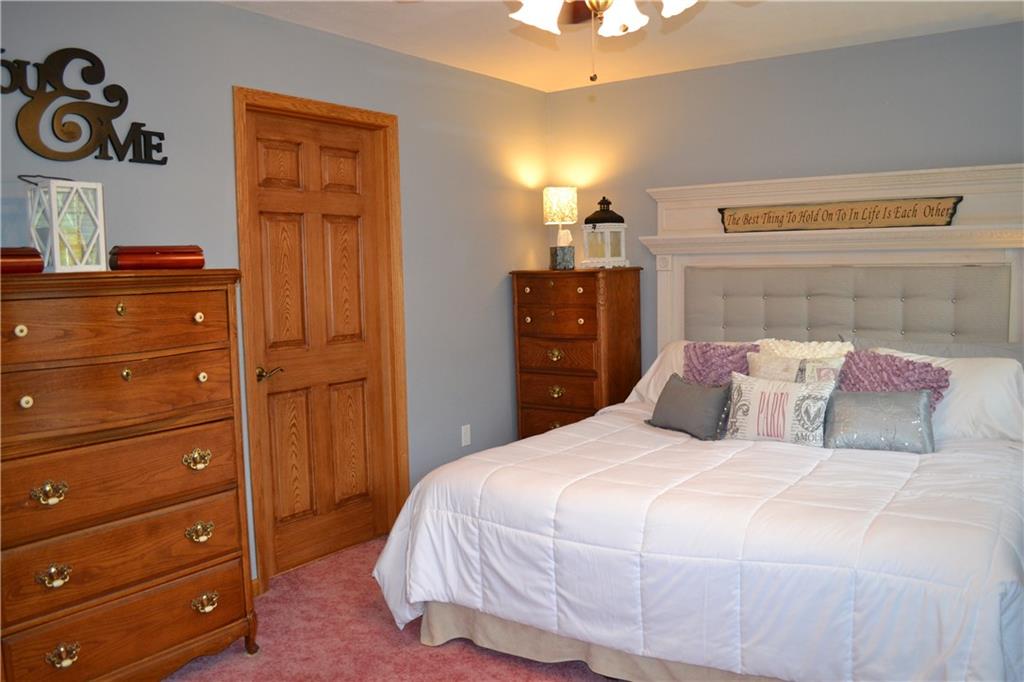 150 Adams Road Kittanning, PA 16201 - Photo 11 of 25 Master bedroom has plenty of space for a california king bed.