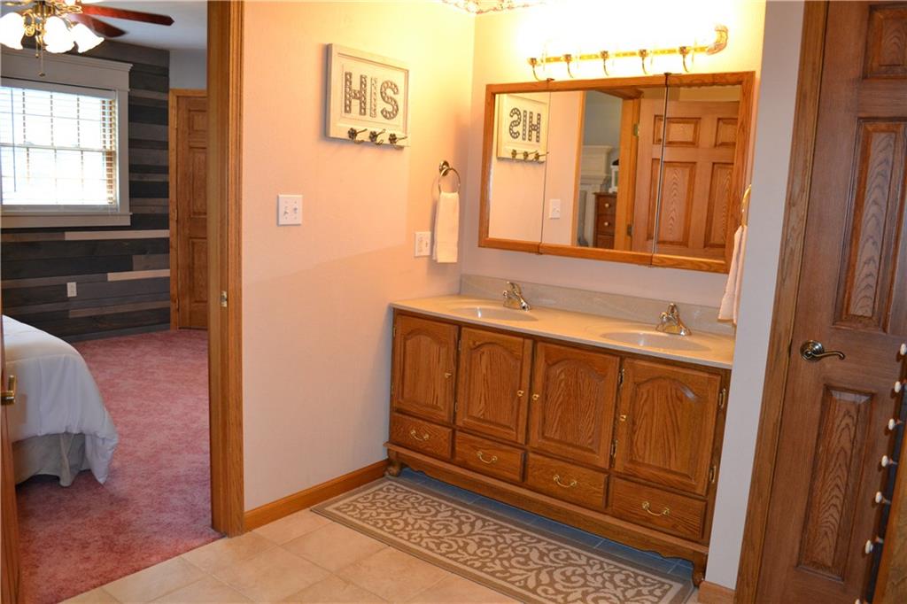 150 Adams Road Kittanning, PA 16201 - Photo 13 of 25 Spacious master bath has dual vanity.