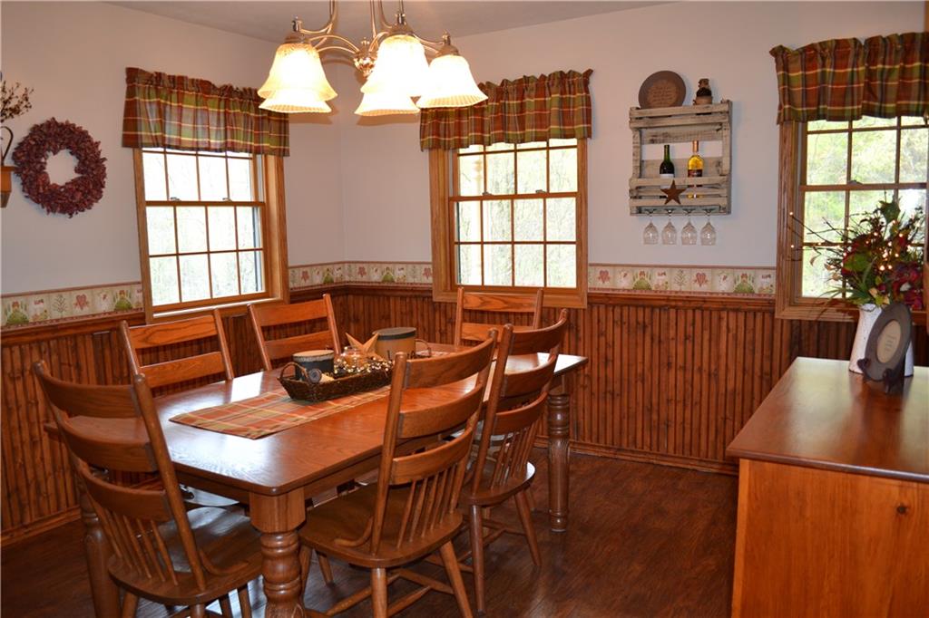 150 Adams Road Kittanning, PA 16201 - Photo 7 of 25 Dining room with wainscoting makes this a great room to gather in!