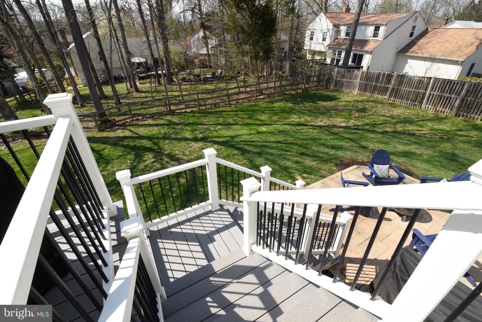1512 Coat Ridge Road Herndon, VA 20170 - Photo 31 of 40 New Custom Stairs to Patio.