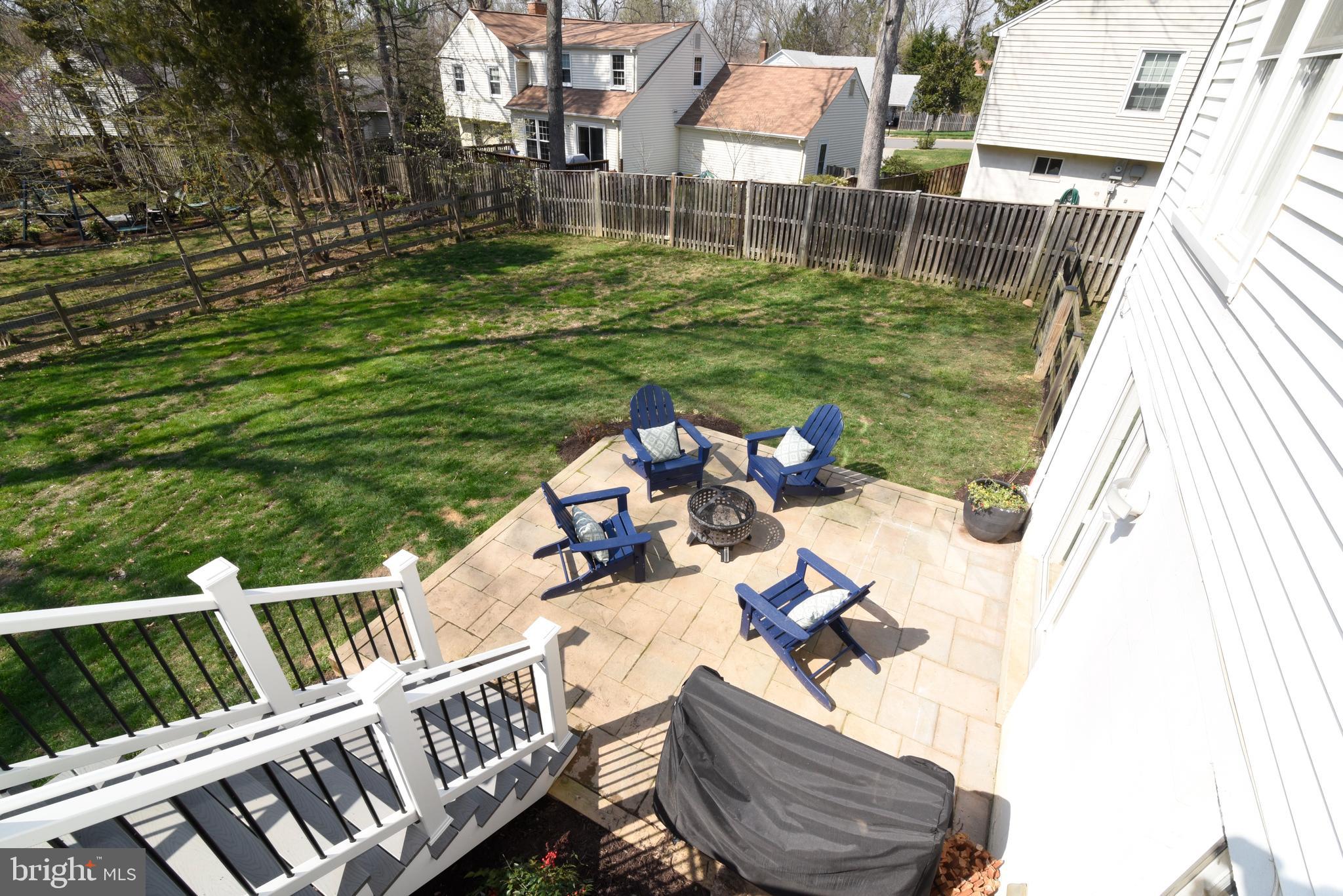 1512 Coat Ridge Road Herndon, VA 20170 - Photo 32 of 40 View of Patio, Backyard.