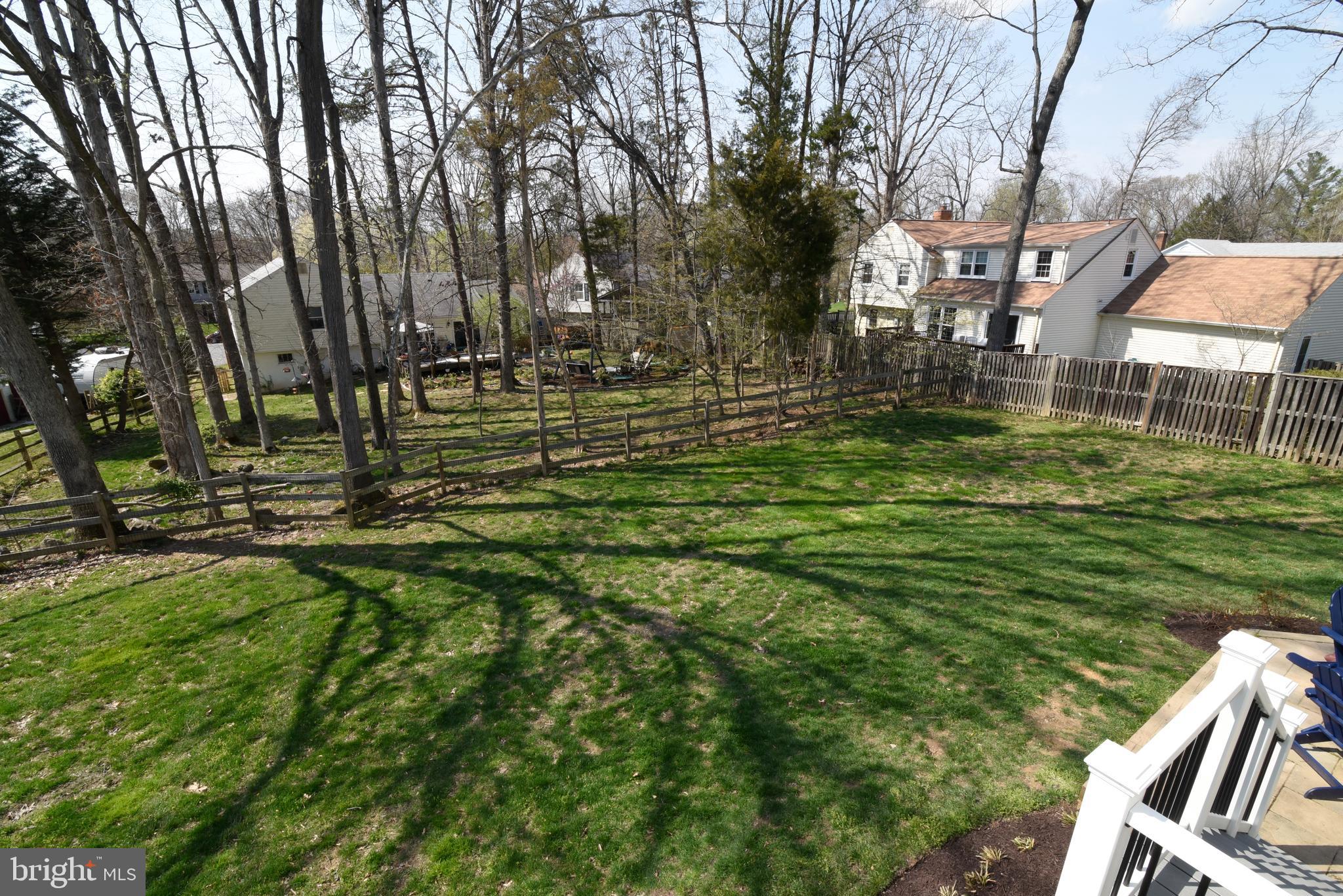 1512 Coat Ridge Road Herndon, VA 20170 - Photo 34 of 40 Huge Backyard with Lots of Room to Play.