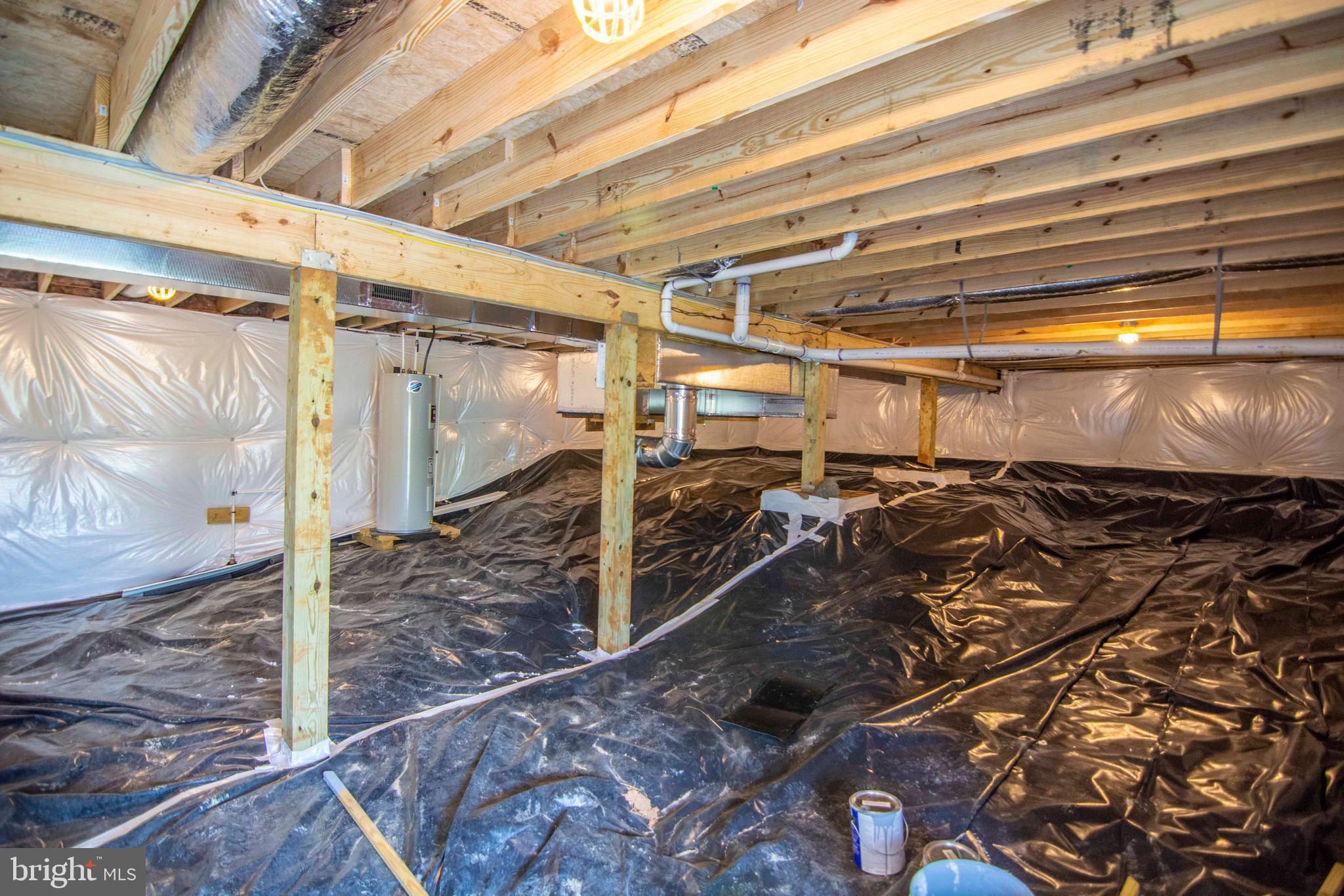 181 Sifer Road Front Royal, VA 22630 - Photo 46 of 46 Massive Tall Crawl Space w/Dbl Doors & HVAC