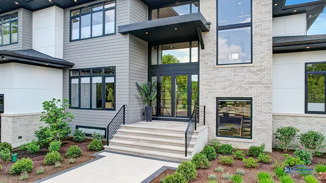 a view of livingroom with furniture and staircase