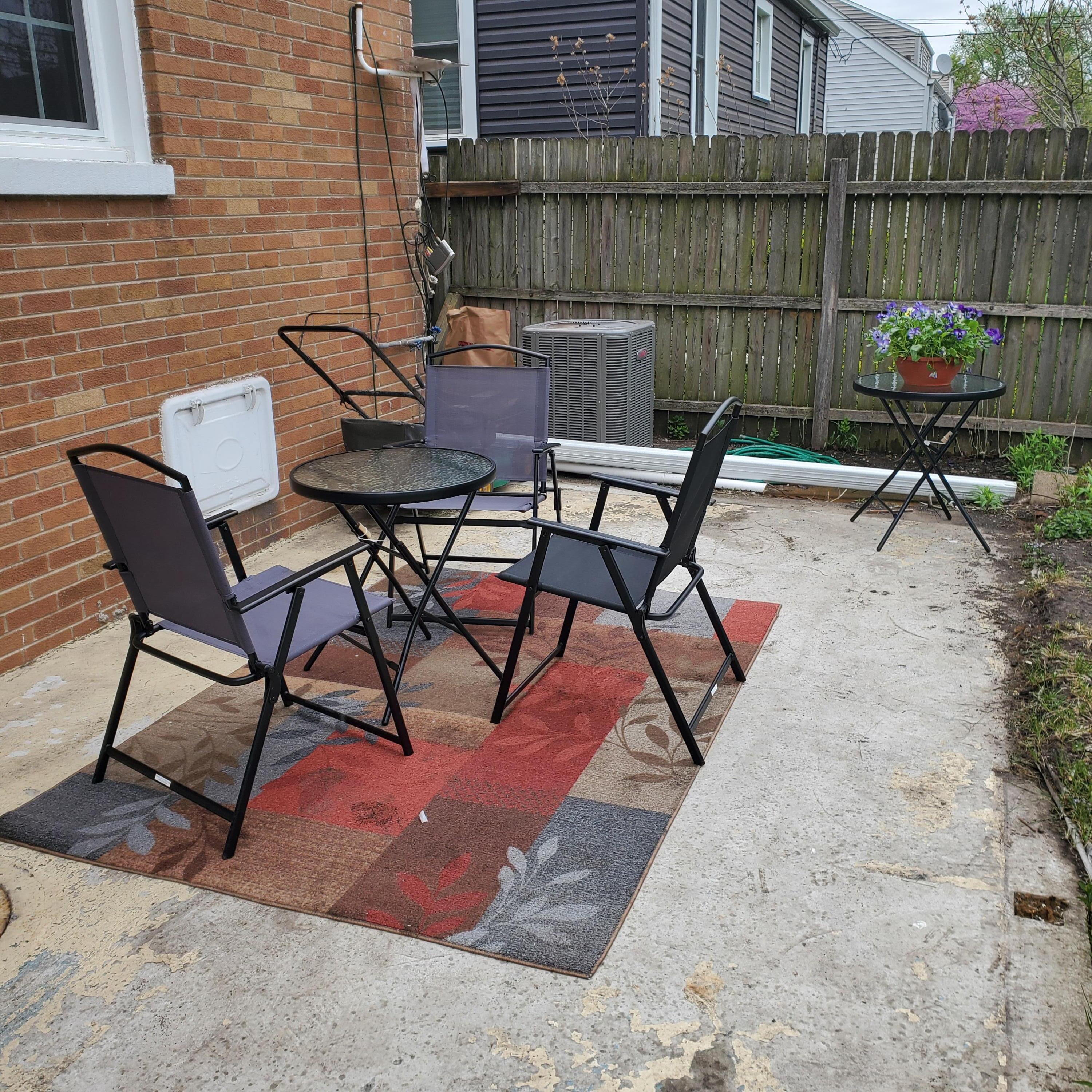 508 173rd Street Hammond, IN 46324 - Photo 49 of 61 a view of a chairs and table in the patio
