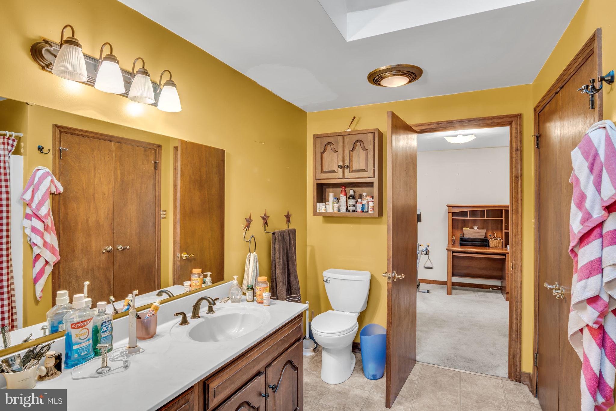 1036 Smith Hill Road York, PA 17408 - Photo 16 of 31 a bathroom with a sink mirror vanity and toilet