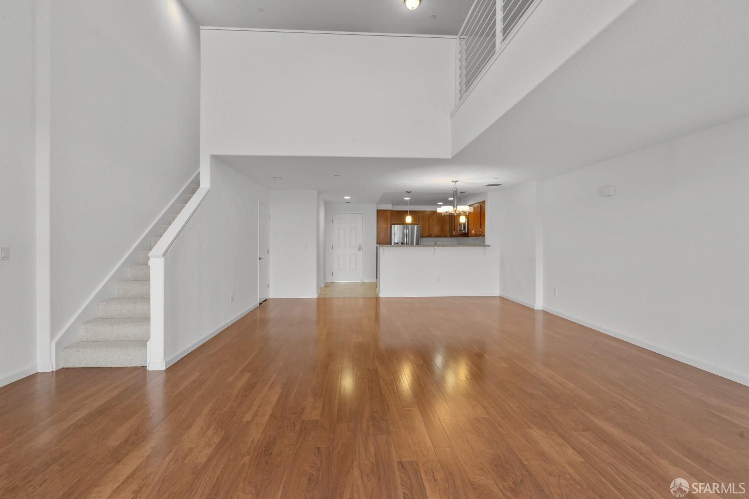 1353 El Camino Real Millbrae, CA 94030 - Photo 2 of 25 a view of empty room with wooden floor
