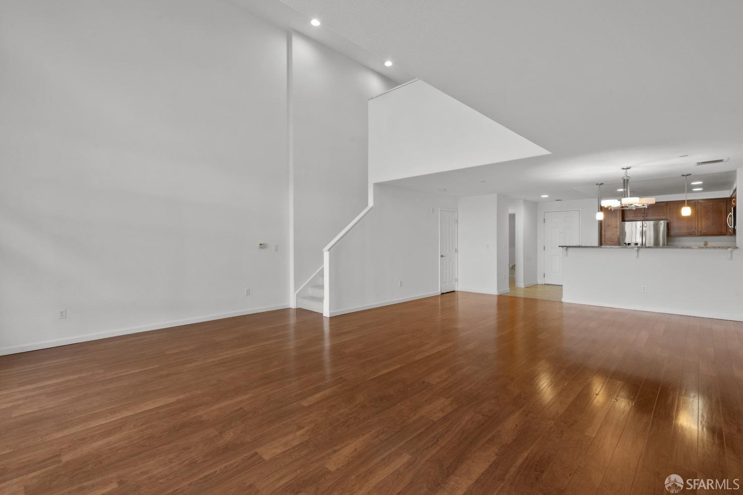 1353 El Camino Real Millbrae, CA 94030 - Photo 4 of 25 a view of empty room with wooden floor