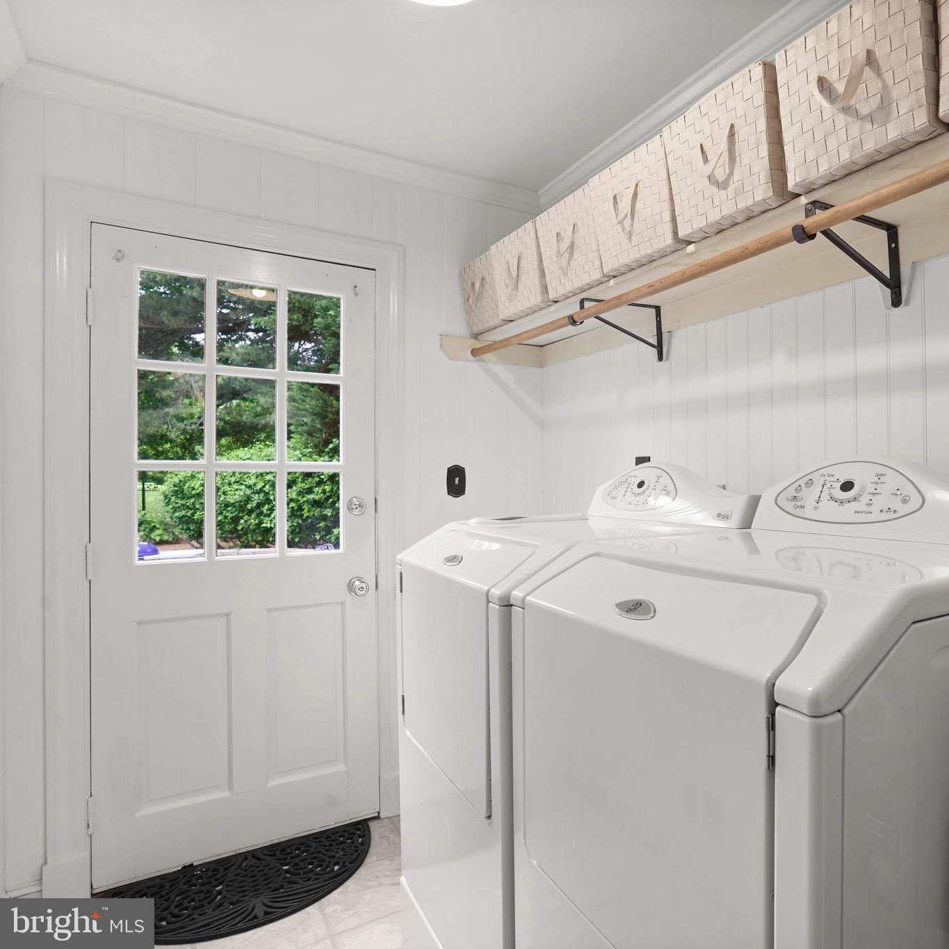 1220 Buckingham Road Arnold, MD 21012 - Photo 12 of 42 Mudroom and laundry with back yard & garage access