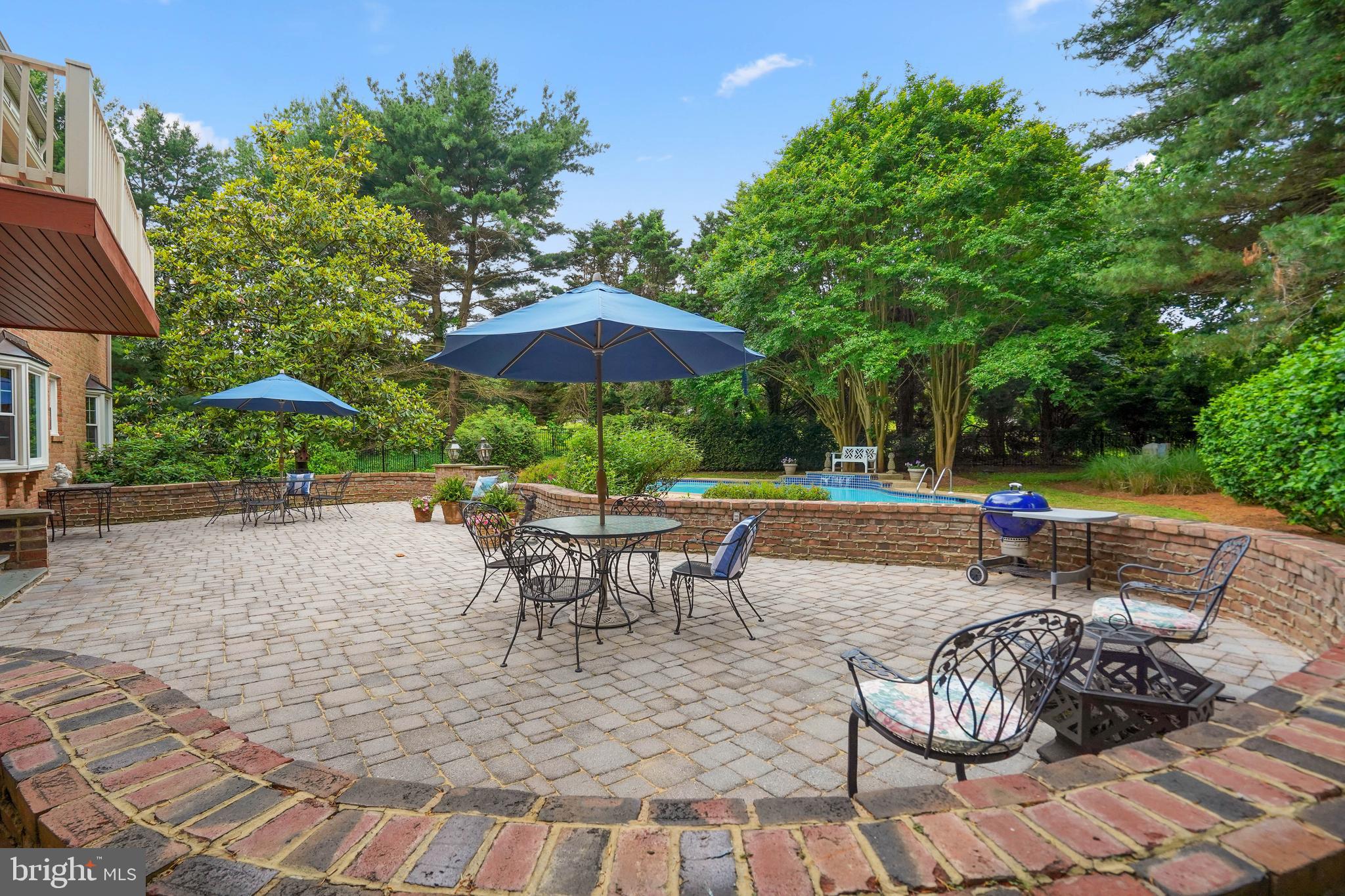 1220 Buckingham Road Arnold, MD 21012 - Photo 31 of 42 Paver patio and pool