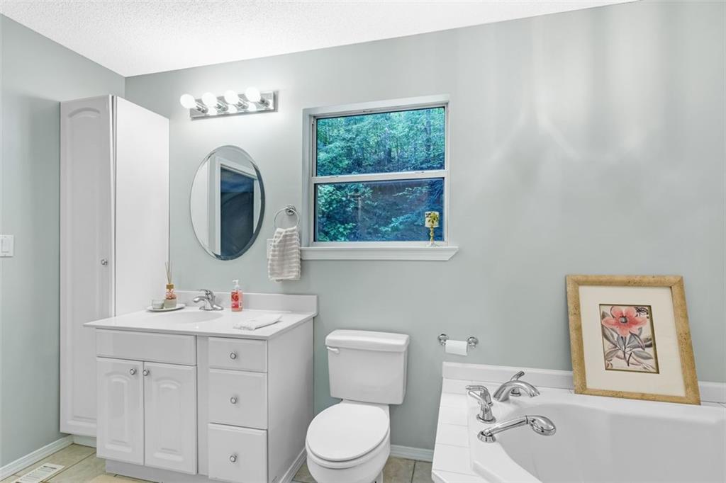 129 Jump Street Talking Rock, GA 30175 - Photo 15 of 45 a bathroom with a toilet sink and mirror