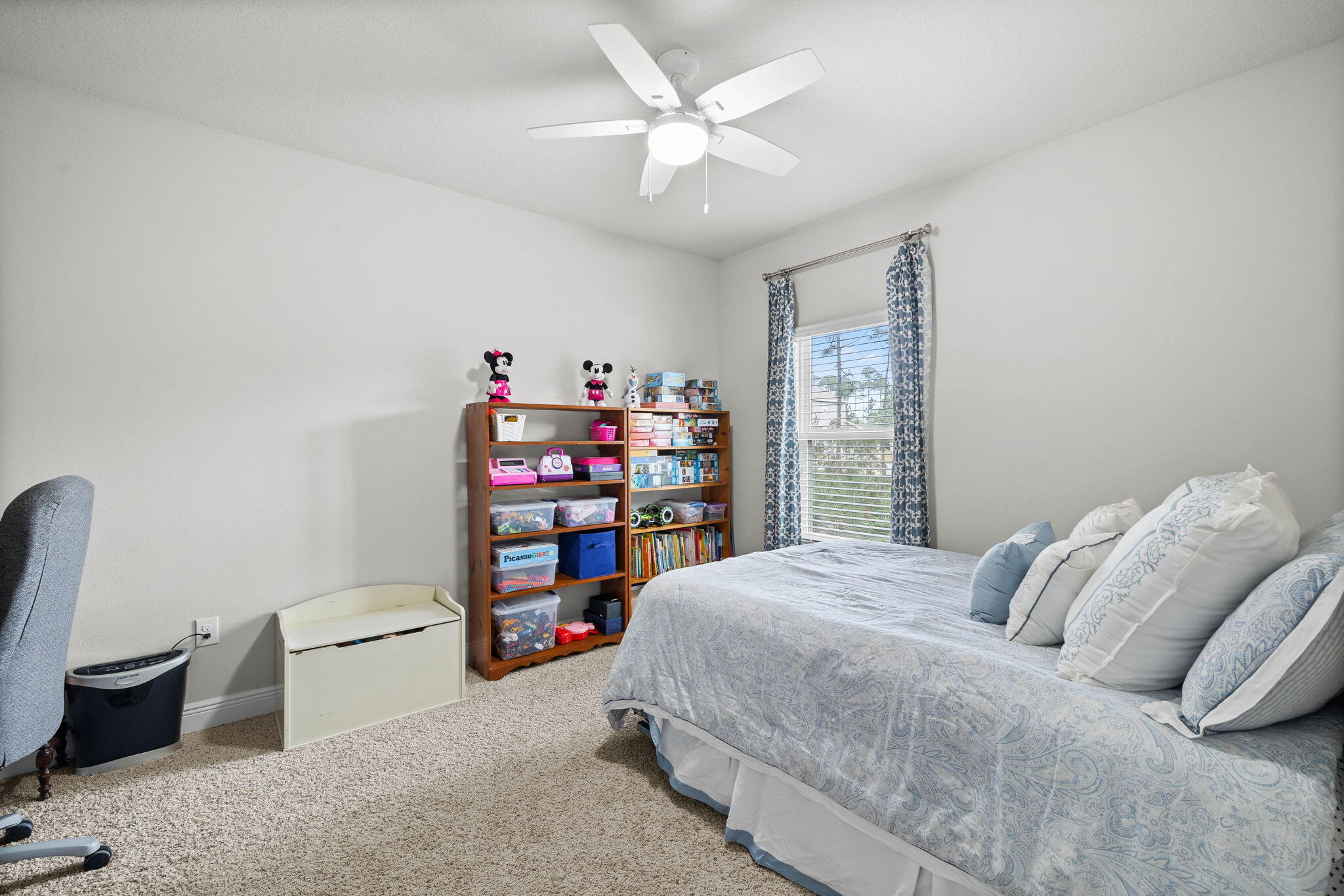 672 Alderberry Road Santa Rosa Beach, FL 32459 - Photo 17 of 24 a bedroom with a bed furniture and a window