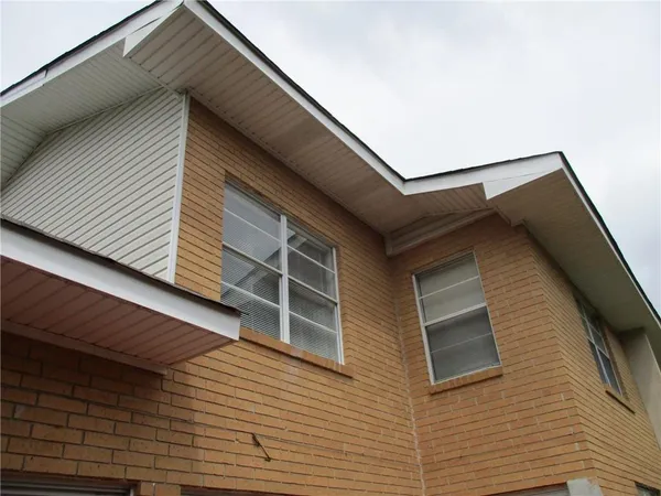 a view of a porch with a yard
